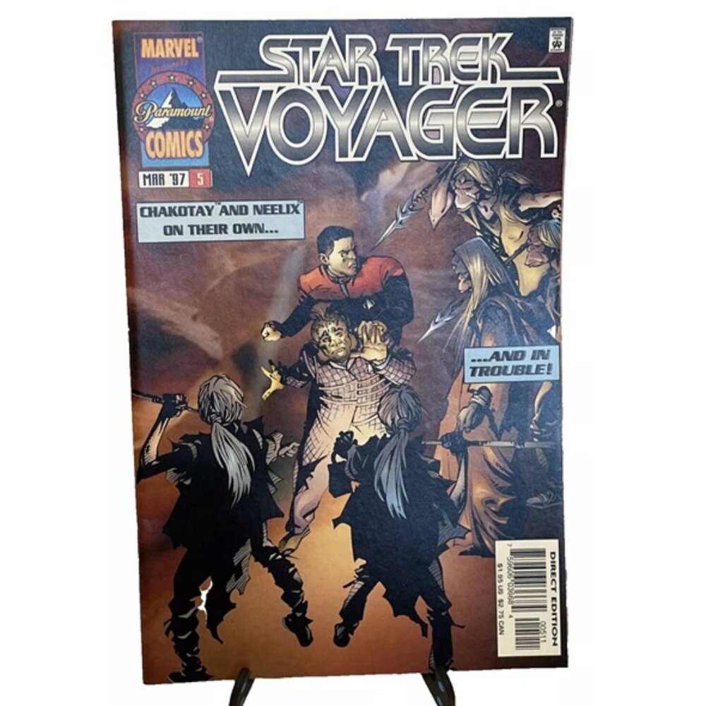 Marvel Presents Paramount Comics Star Trek Voyager March 1997 Vol. 1 #5 Graphic